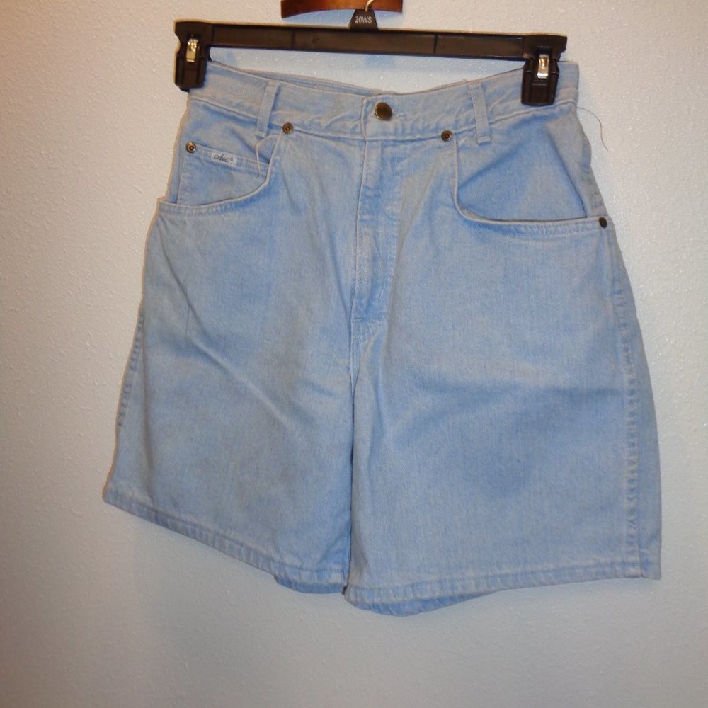 Vintage Chic Women's Jean Denim Shorts Size 11 - Picture 5 of 10